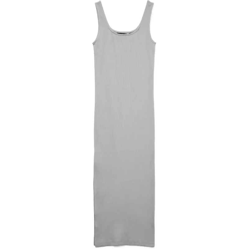 VERO MODA dame kjole VMCHLOE - Light Grey Melange