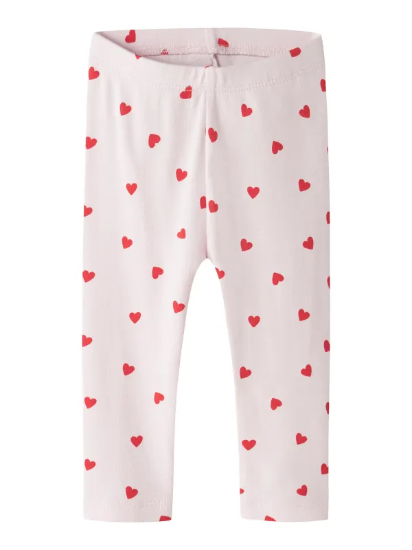 Name It BHeart Leggings - Cradle Pink - 50 cm