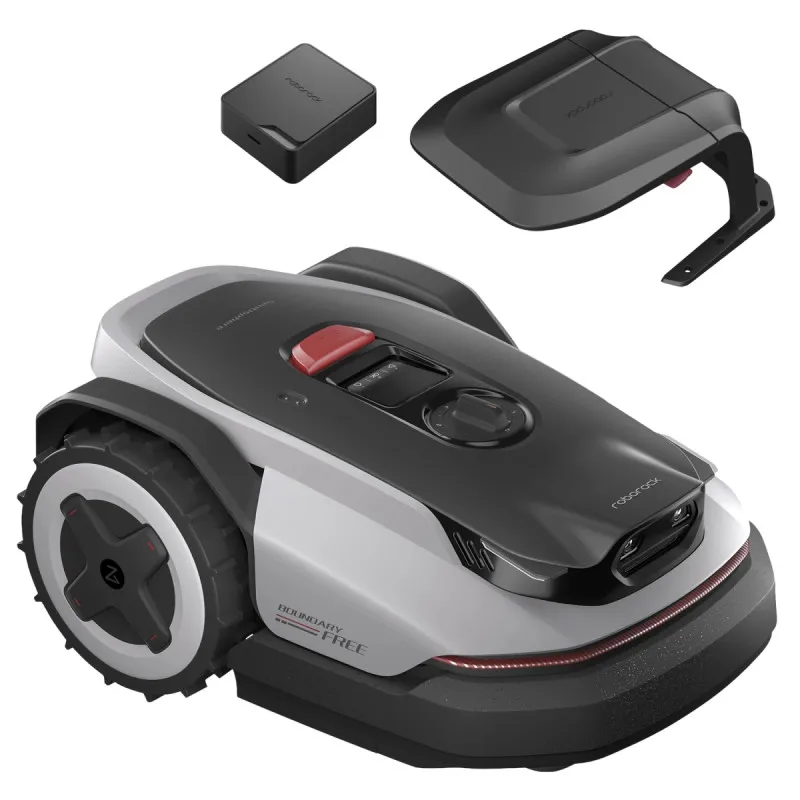 Roborock RockNeo Q110 robotplæneklipper - 1.000m² - inkl. Garage / 4G-Modul.