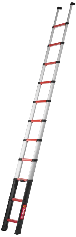 Telesteps Rescue teleskopstige rÃ¸de trin 3,5mtr