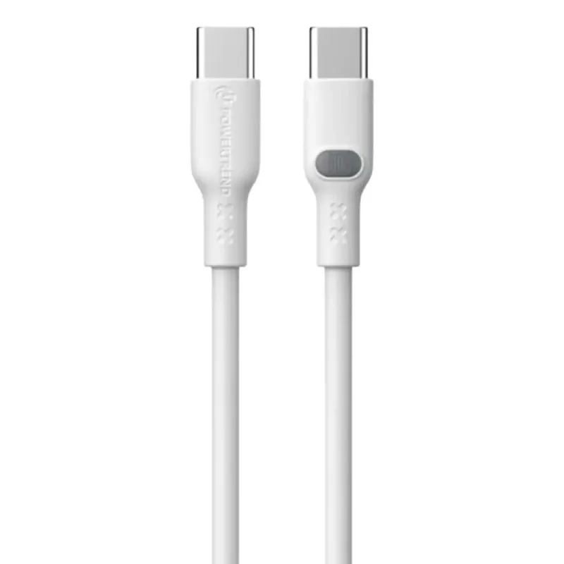 PowerTrend Ladekabel USB-C til USB-C 2M