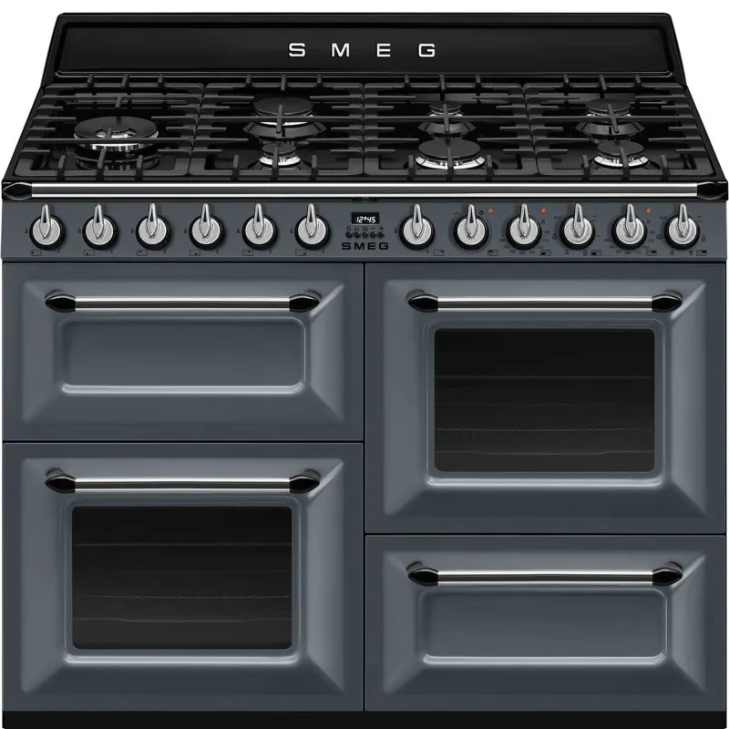 Smeg TR4110GR Victoria gaskomfur 110 cm, grå