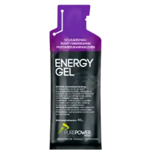 PurePower Energy Gel Solbær (40 g)