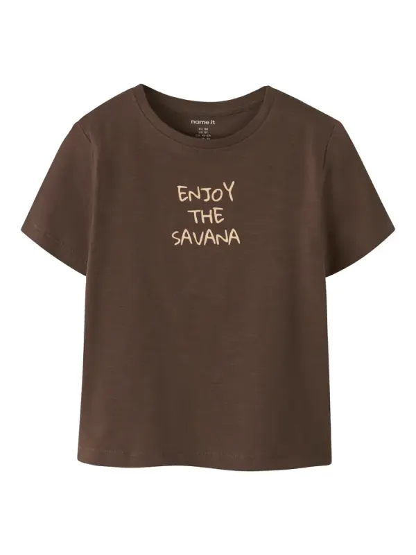 Holdu T-Shirt - Chestnut - 104