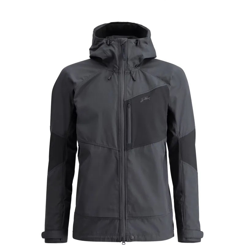 Lundhags Tived Stretch Hybrid Jacket M, softshell jakke, herre, grå