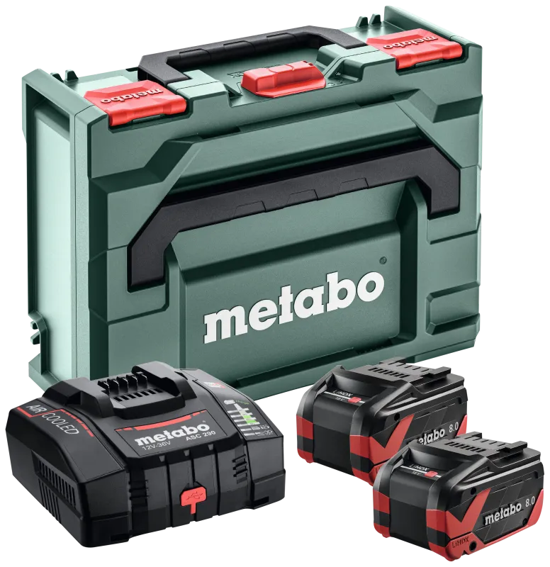 Batterisæt 2×18V/8,0Ah LiHDX + lader ASC290