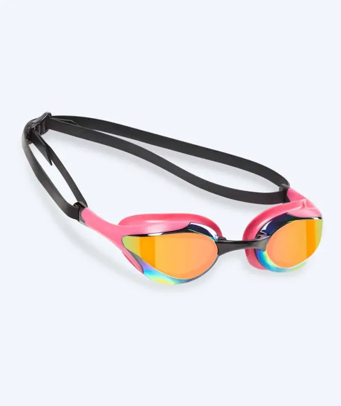 Watery Elite svømmebrille - Murphy Mirror - Pink/guld - Konkurrence / trænings svømmebriller