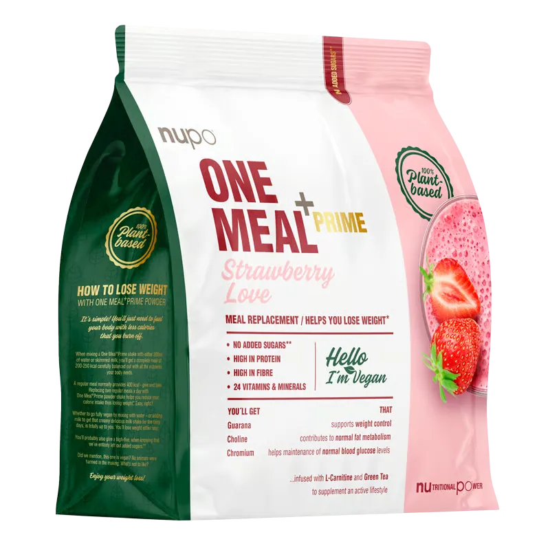 Nupo One Meal +Prime Strawberry Love Vegan (360 g)