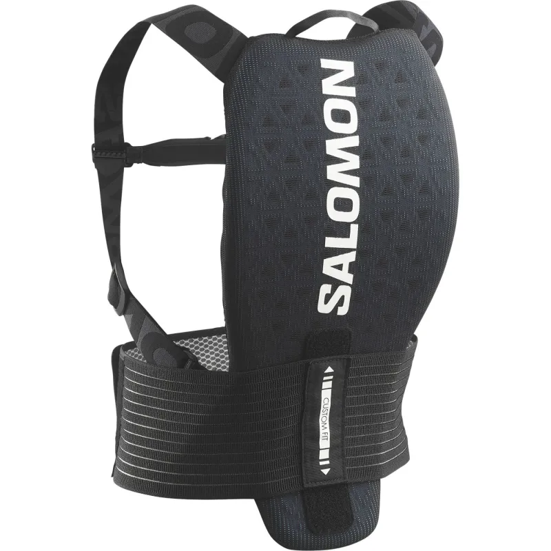 Salomon Flexcell, rygskjold, junior, sort