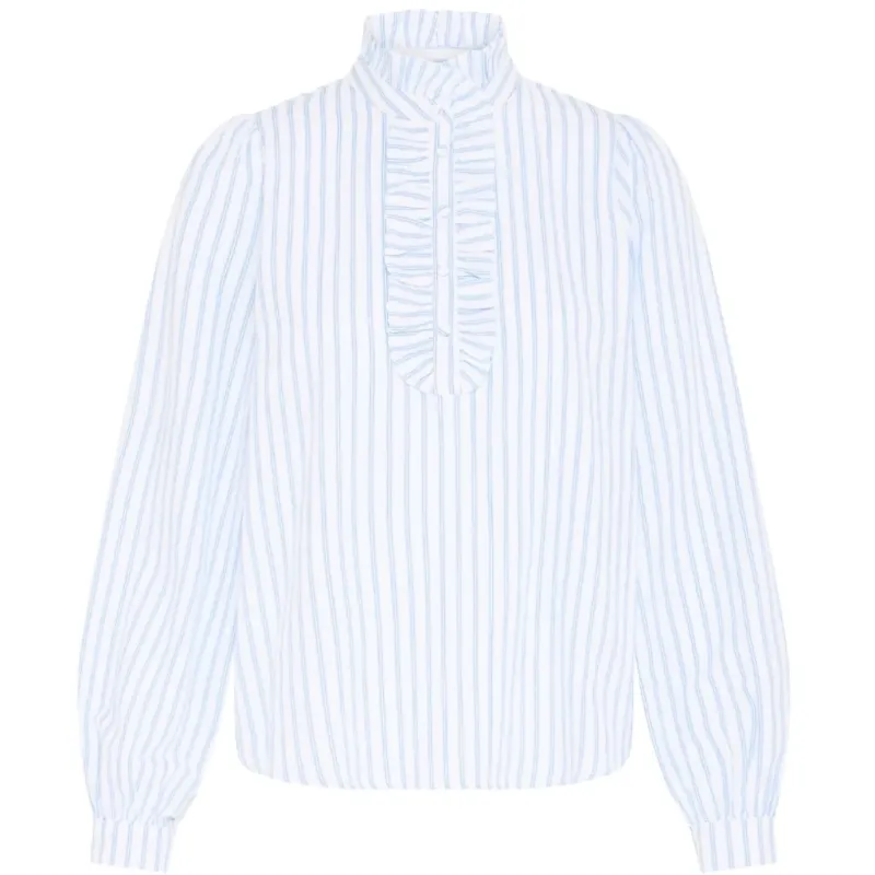 B.YOUNG dame bluse BYGINETTE - Bright White Blue