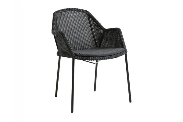 Cane-line Hynde til Breeze Stabelstol - Black Natté