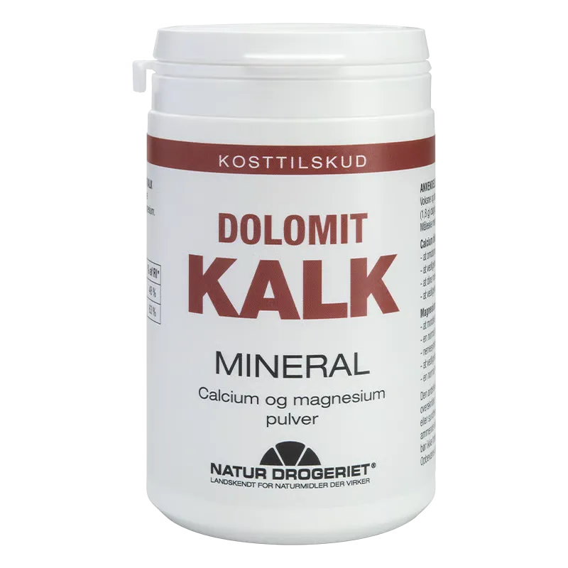 Natur Drogeriet Dolomit Kalkpulver Spisebrug (250 g)
