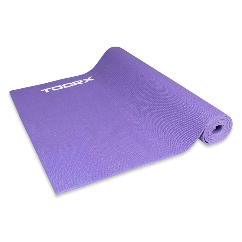 Toorx 4 mm Yogamåtte - 173 x 60 cm - Lilla