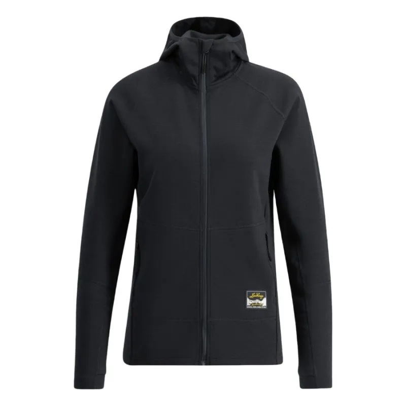 Lundhags Tived Merino Hoodie W, mellemlag, sort