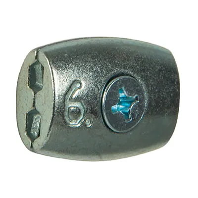 REBSAMLER M/SKRUE ALU.5MM 5STK