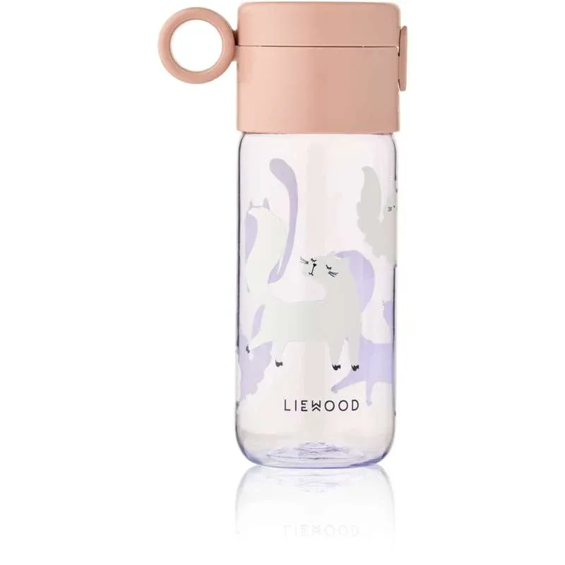 Liewood Clemence Tritan Drikkeflaske - 350ml - Cat/Warm Lilac
