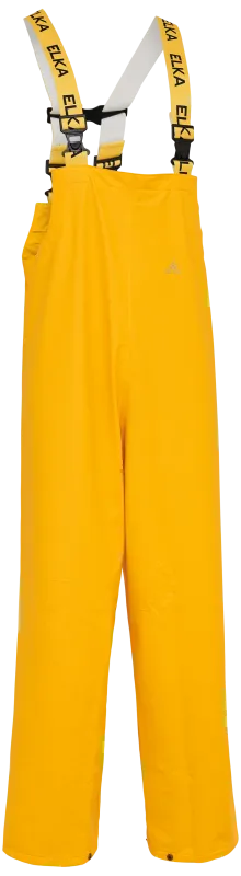Regnoveralls m/seler PU 029900 gul Str. 4XL