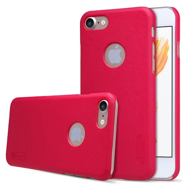 Nillkin Super Frosted Shield cover til iPhone 7. Rød.
