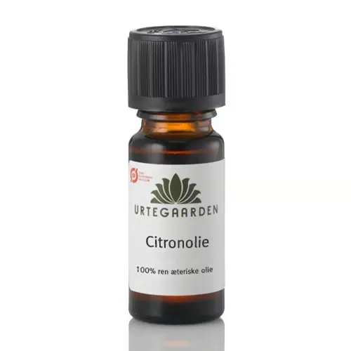 Urtegaarden Citronolie æterisk olie Ø (10 ml)