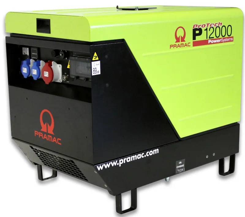 Generatoranlæg P12000 THEPI CON benzin 13,9 Kva - 400/230V