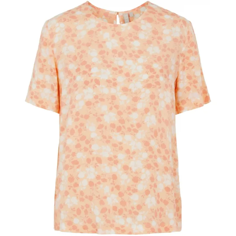 PIECES dame top PCNYA - Apricot