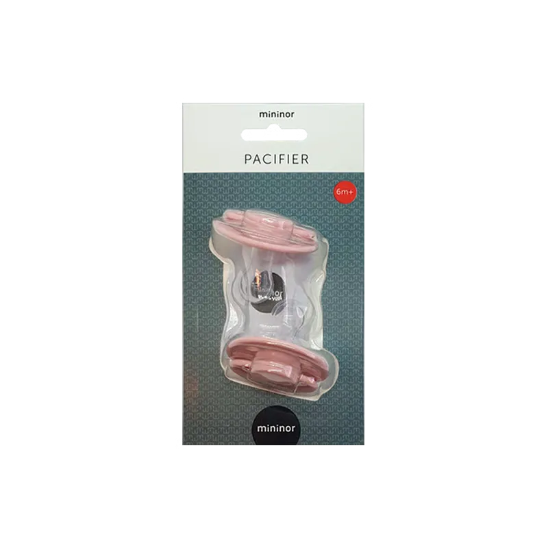 Mininor Silikonesut 6+ Mdr Pink (2 stk)