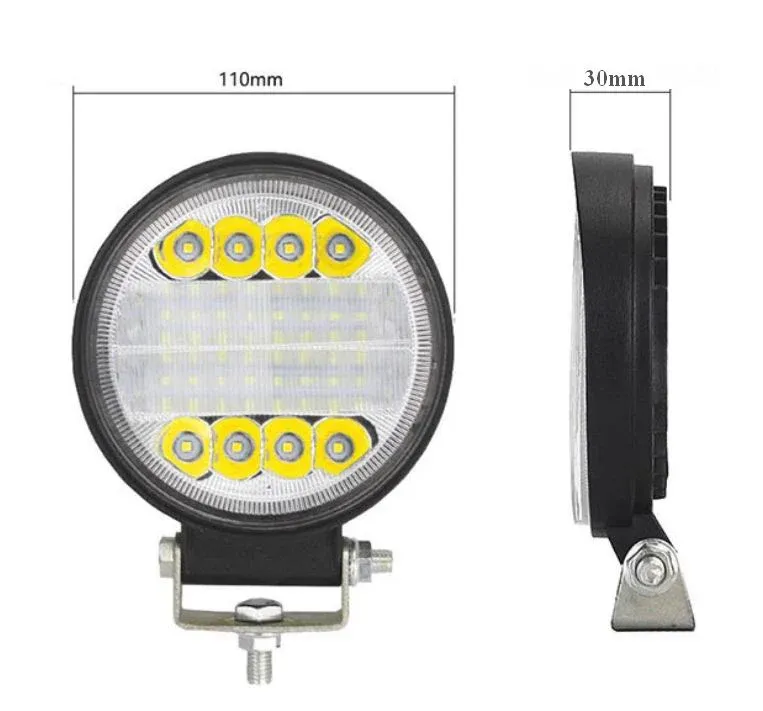 UDSALG - LED køretøjs projektør 36 watt COMBO, Slim 10-80 volt - Dinled - Køretøjs projektører