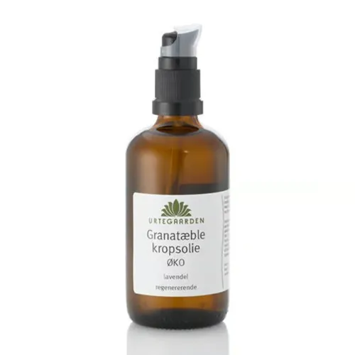 Urtegaarden Granatæble/Lavendel Kropsolie Ø (100 ml)