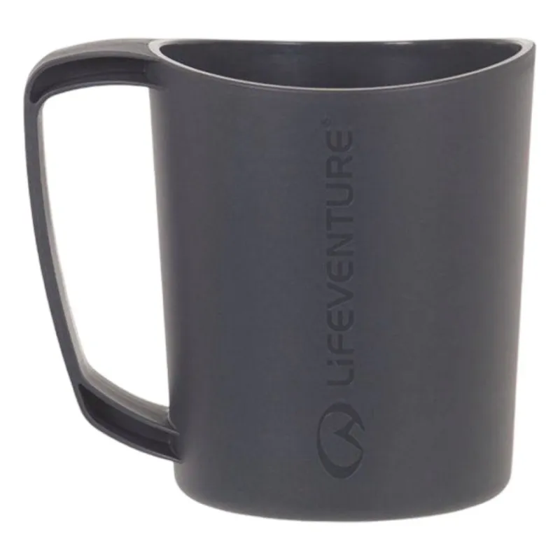 Lifeventure Ellipse Big Mug, krus, grå