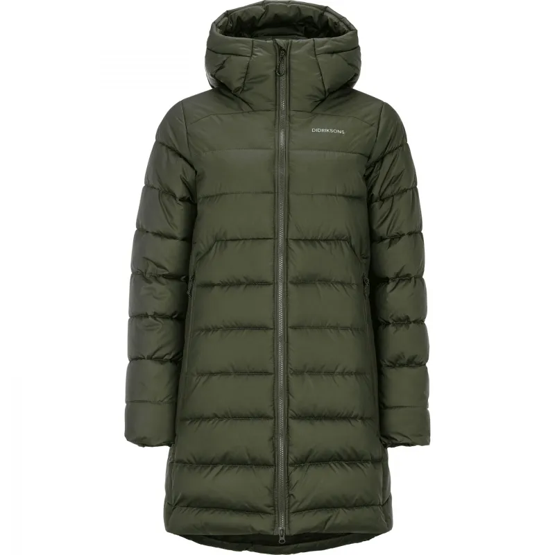 Didriksons Tejla, parka, dame, mørkegrøn