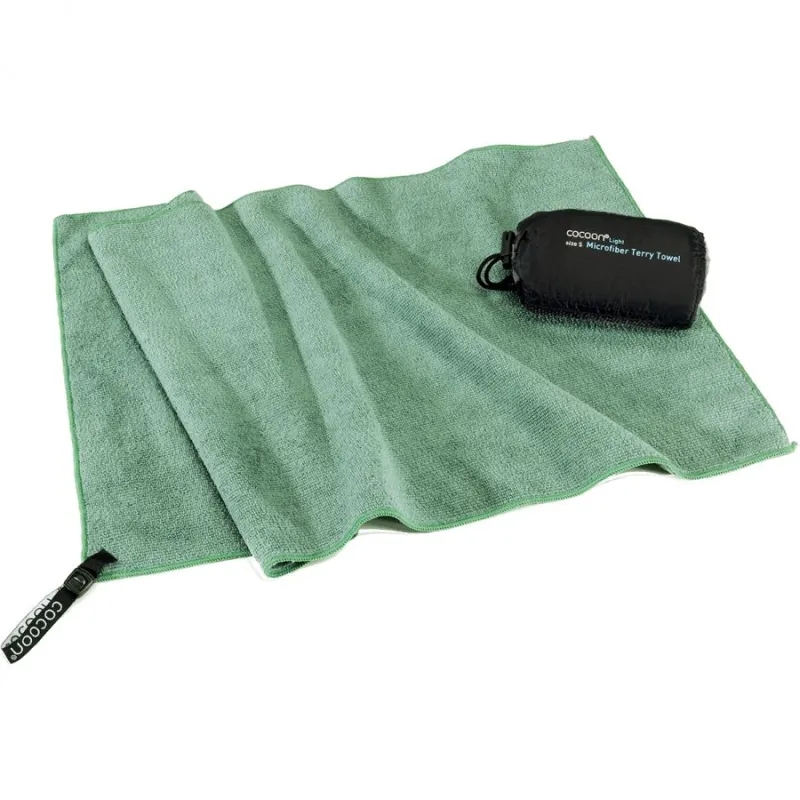 Cocoon Terry Towel Light,150x80cm, Microfiber Håndklæde, bamboo green