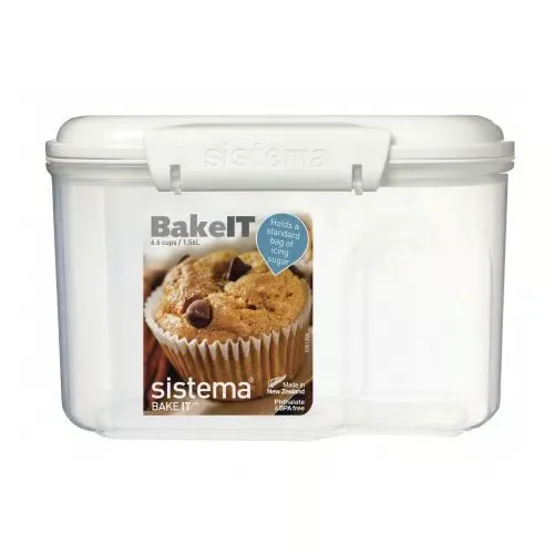 Sistema Opbevaringsboks, bakery Hvid (1,56 l)