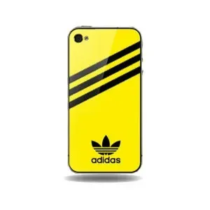 iPhone 4 / 4S Adidas cover. Gul.