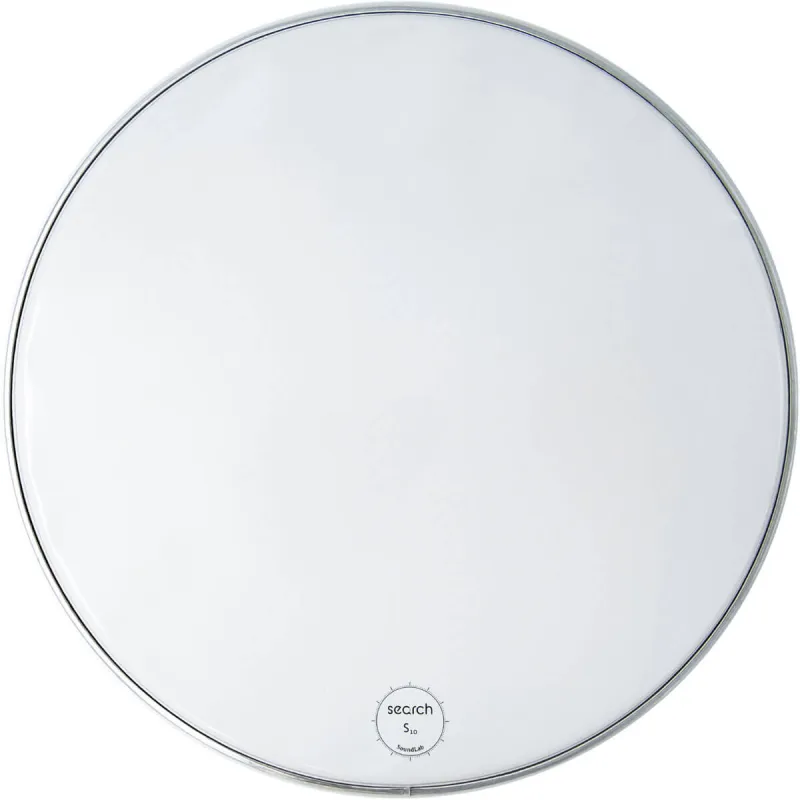 Search S10 24  Solid White stortrommeskind