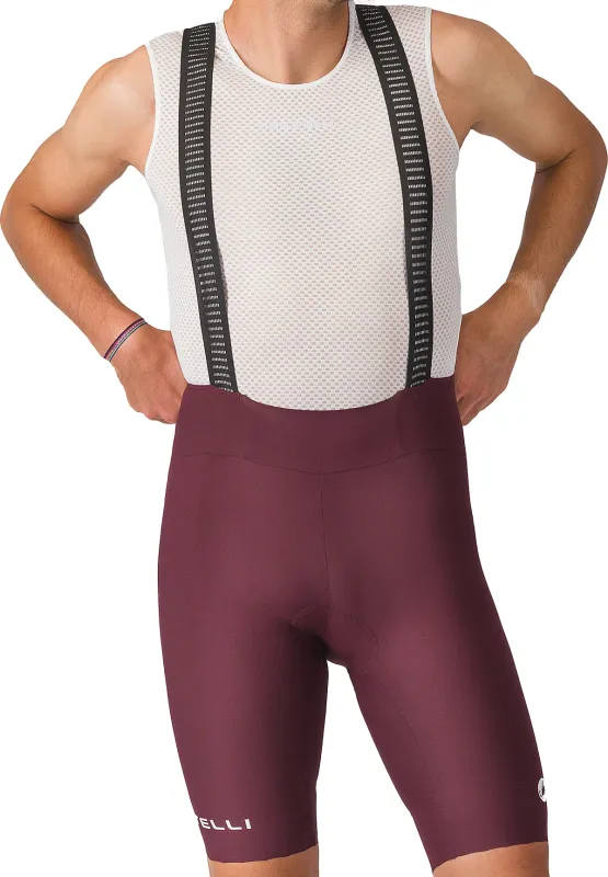 Castelli ESPRESSO 2 BIBSHORT - Deep Bordeaux
