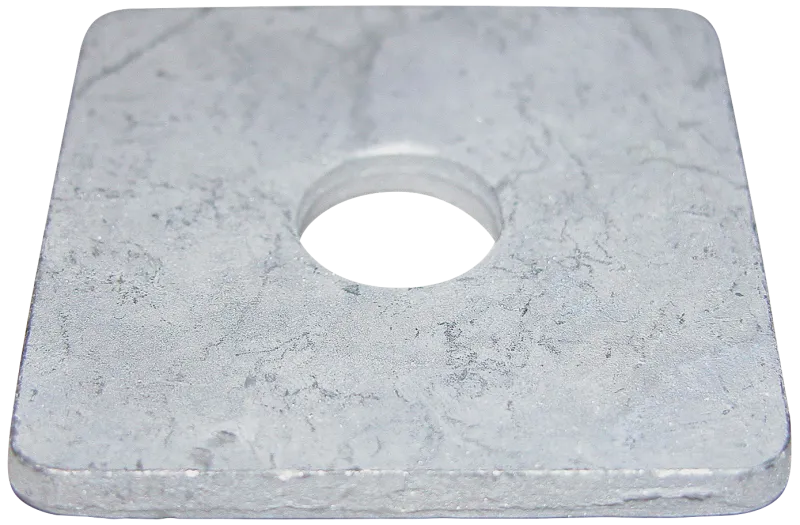 NKT firkantskive DIN436 FZV 40×40×4 M10, 50stk