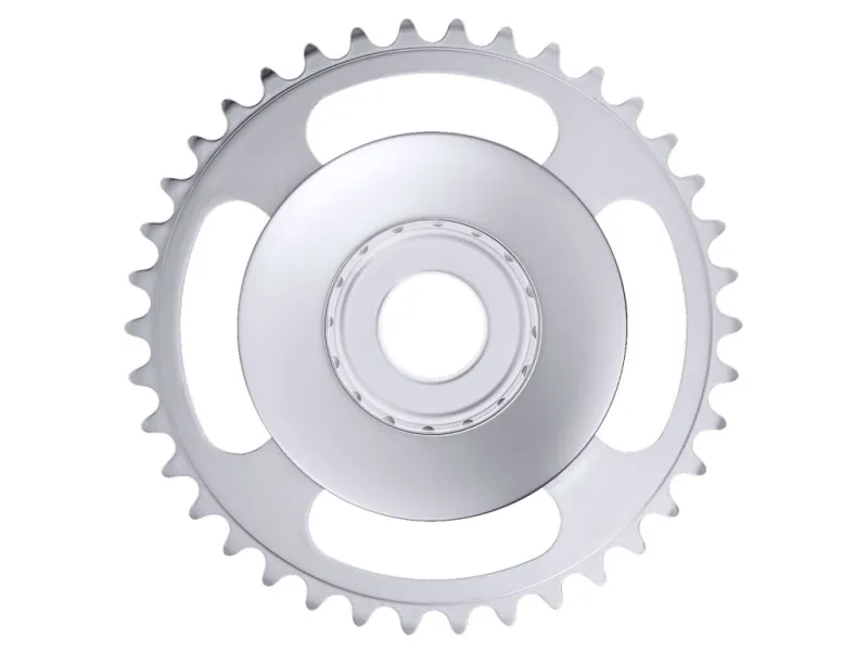 Shimano Steps - 38 tands klinge Sølv - SM-CRE61 - Uden kædebeskytter