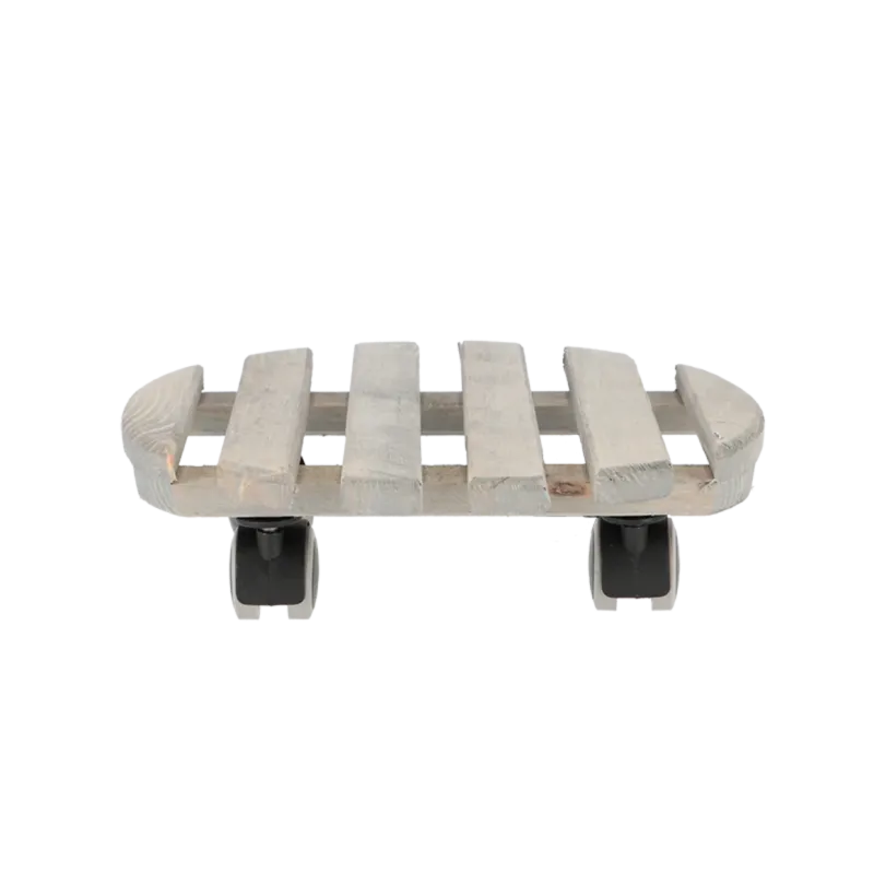 Esschert Design - Planterullevogn Grå Ø29cm, indendørs