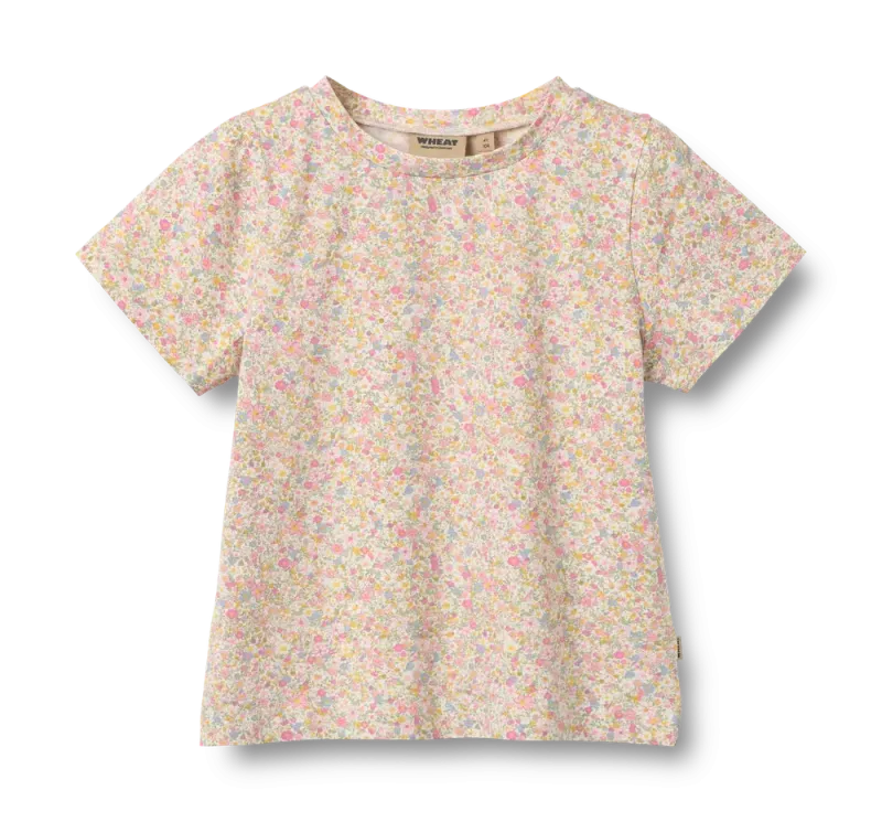 Manna T-Shirt - Blush Flower Meadow - 122