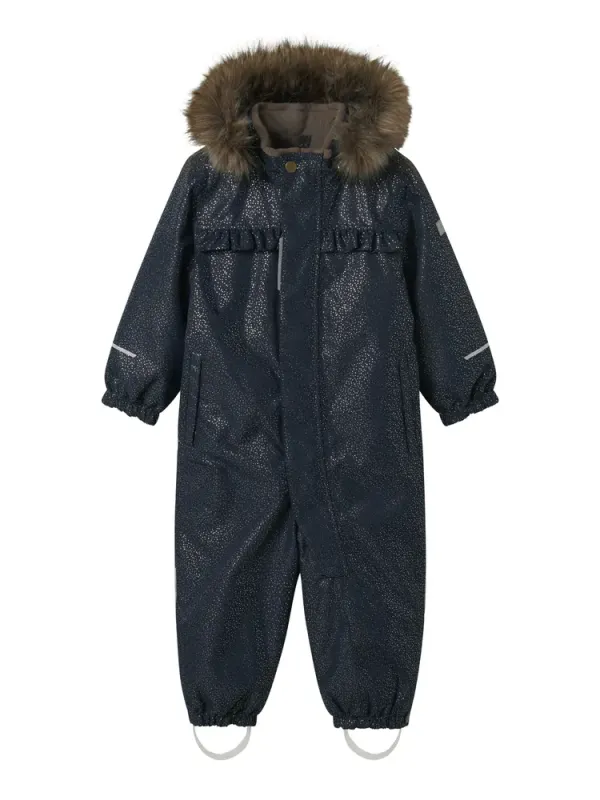 Name It Snow10 Glitter Flyverdragt - Dark Sapphire - 80