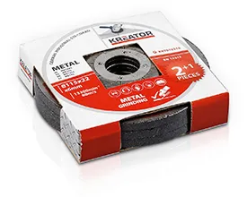 Slibeskiver metal Ø 115x6,0 mm - 3 stk