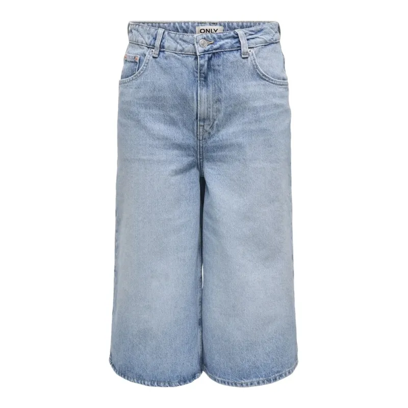 ONLY dame shorts ONLHOPE - Light Blue Denim