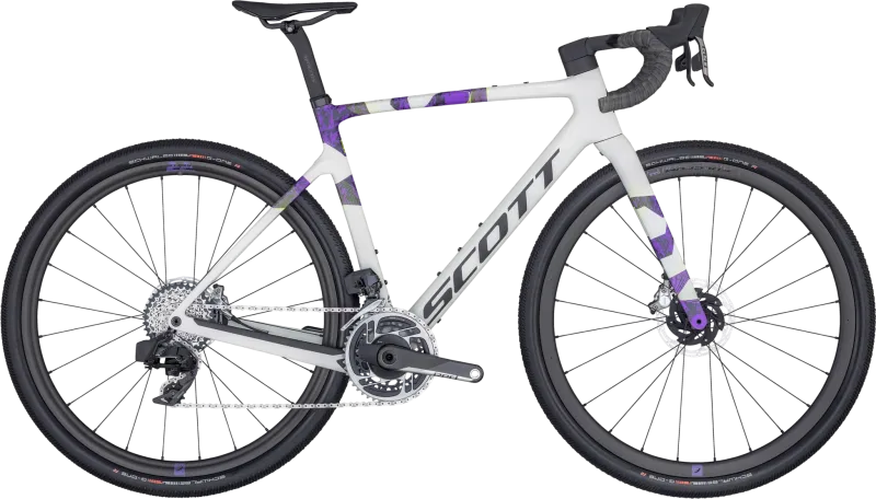 Scott Addict Gravel RC - Lilla