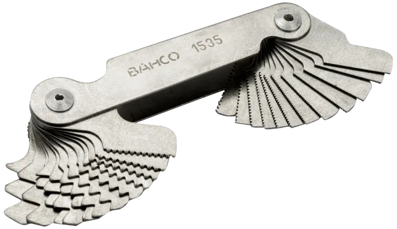 Gevindtæller 1535, metrisk 60°, 24 blade
