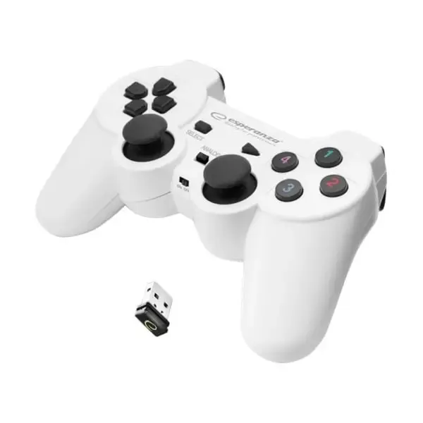 Esperanza GLADIATOR Trådløs controller til PlayStation 3. Hvid.