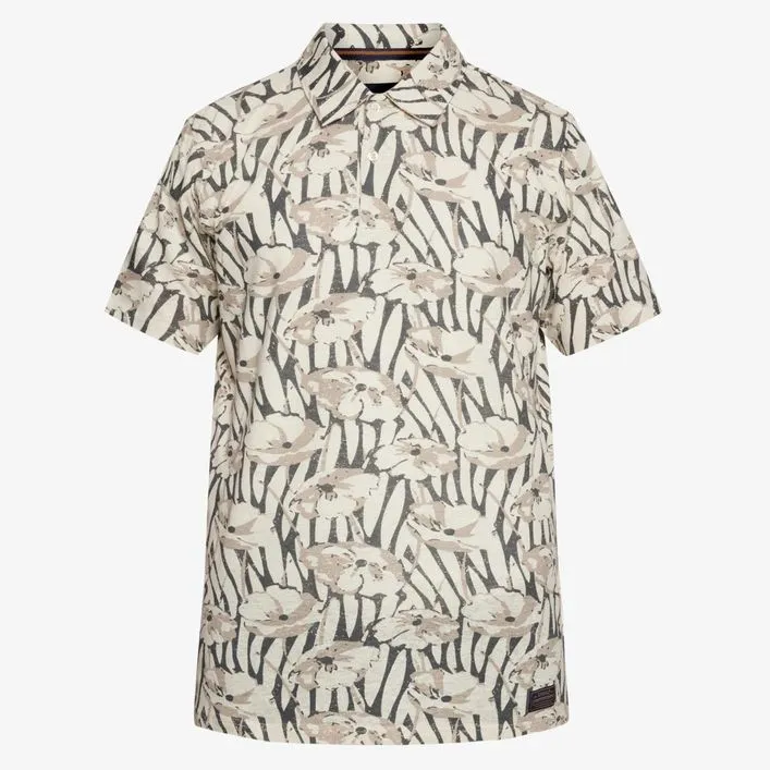 GrantSi AOP Linen Polo