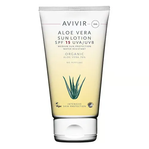 Avivir Aloe Vera Sun Lotion SPF 15 150 ml.