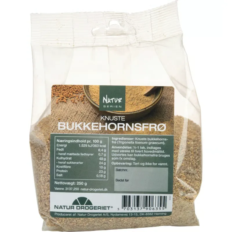Natur Drogeriet Bukkehornsfrø Knuste (250 g)
