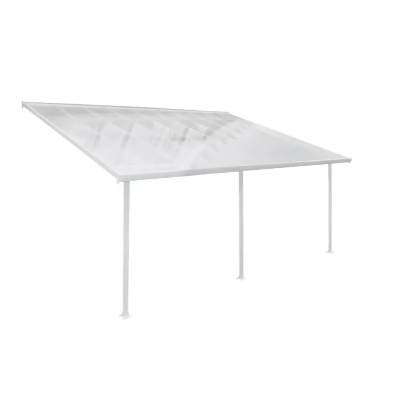 Palram Canopia - Terrasseoverdækning Feria 4x6,06m Hvid 23 m2