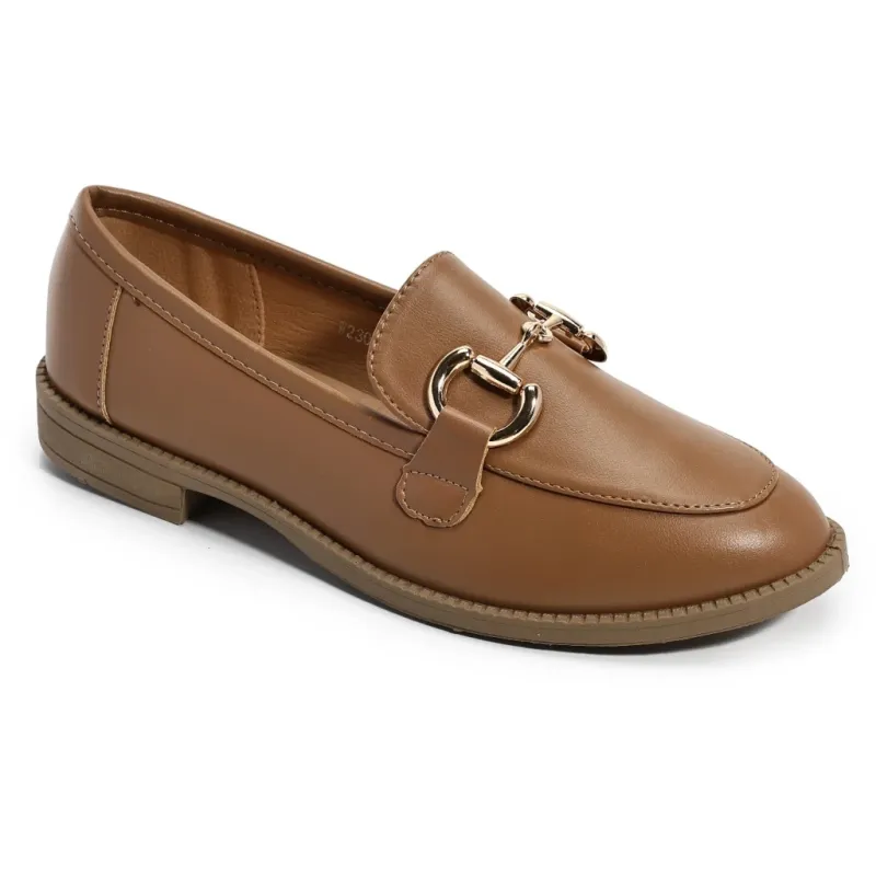 Clary dame loafers W2301 - Camel